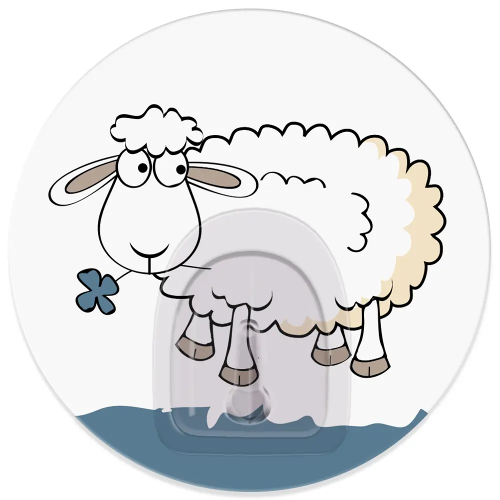 Фото Адгезивный крючок TatKraft Funny Sheep Bella
