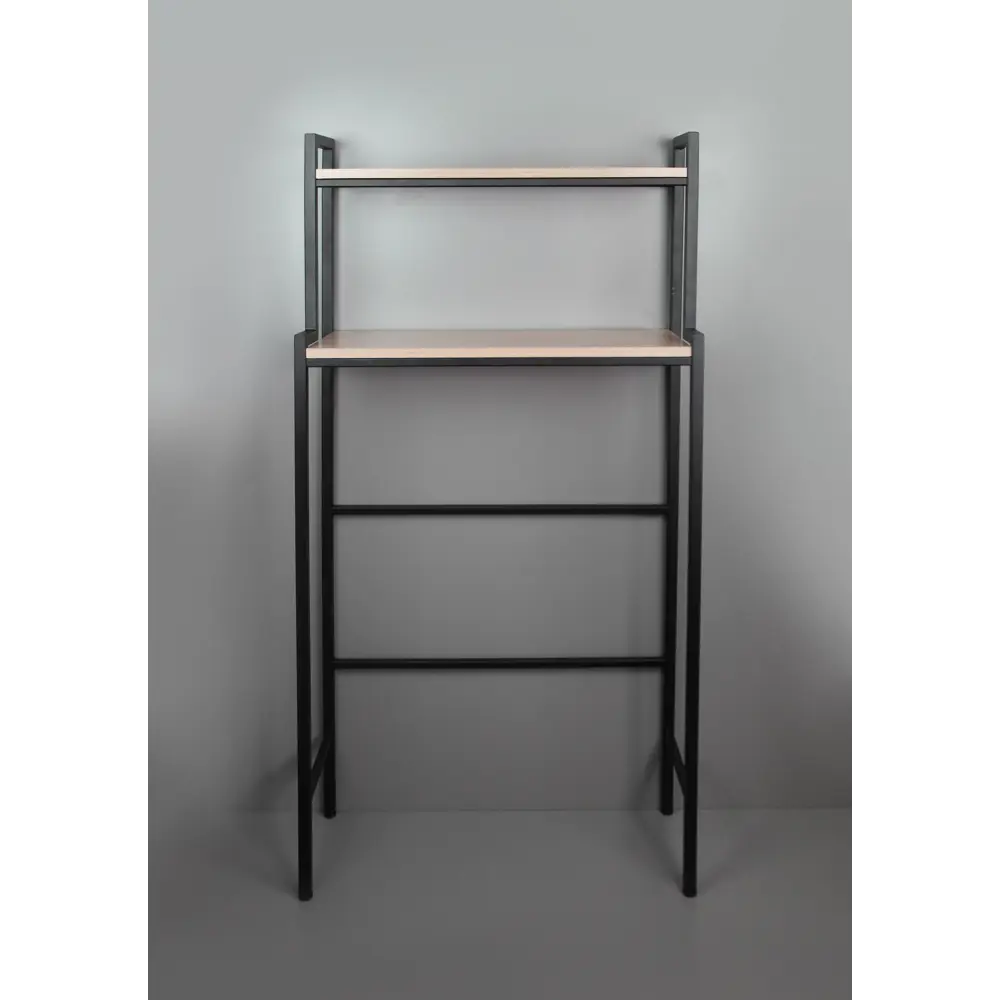 Фото Стеллаж над стиральной машиной MySpace Loft RACKS-680BS 129x68см цвет черный Фото Стеллаж над стиральной машиной MySpace Loft RACKS-680BS 129x68см цвет черный