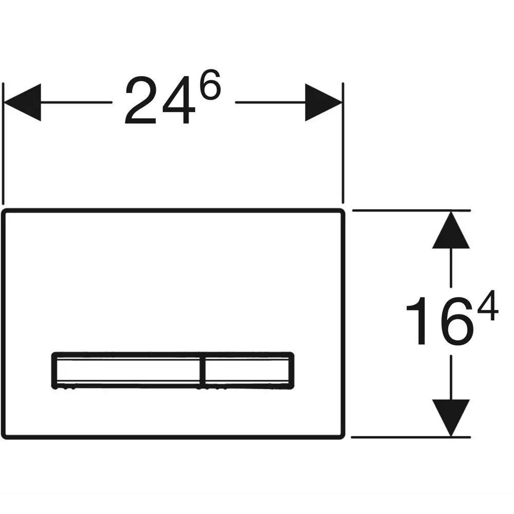 Фото 3 Панель смыва Geberit 115.672.JM.2 цвет серый Фото 3 Панель смыва Geberit 115.672.JM.2 цвет серый