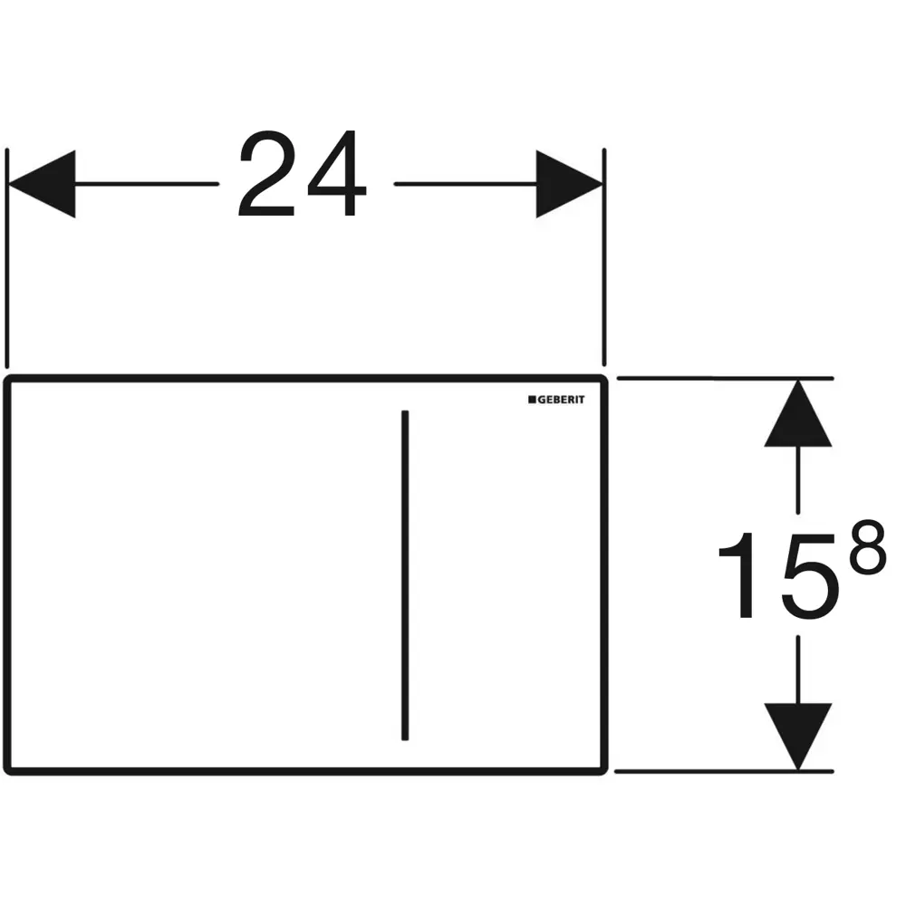 Фото 3 Панель смыва Geberit 115.620.JK.1 цвет серый Фото 3 Панель смыва Geberit 115.620.JK.1 цвет серый