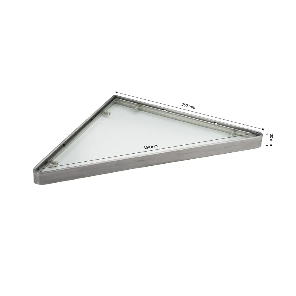 Фото 3 Полка для ванной комнаты Gfmark 80010 Сан-АВК-80010 нержавеющая сталь 25x25 см Фото 3 Полка для ванной комнаты Gfmark 80010 Сан-АВК-80010 нержавеющая сталь 25x25 см