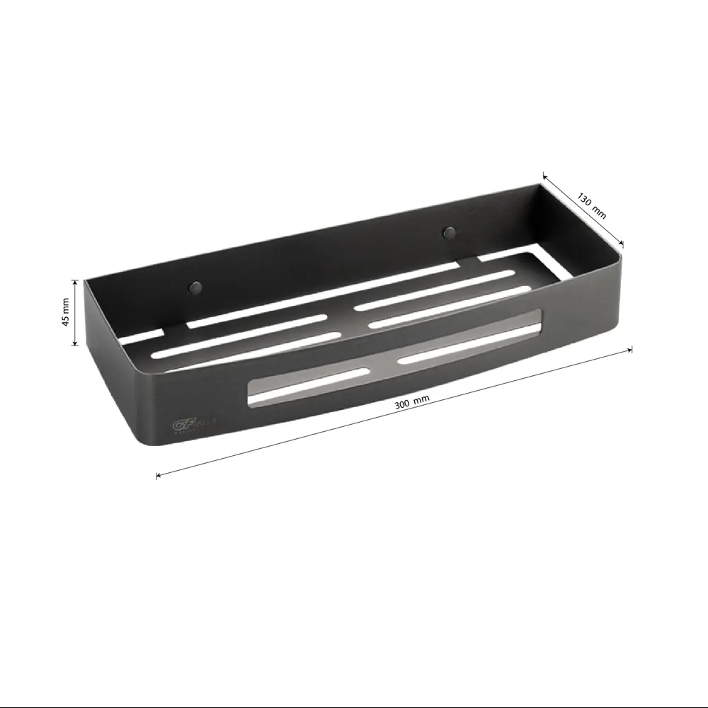 Фото 3 Полка для ванной комнаты Gfmark 78362 Сан-АВК-78362 нержавеющая сталь 30x13 см Фото 3 Полка для ванной комнаты Gfmark 78362 Сан-АВК-78362 нержавеющая сталь 30x13 см