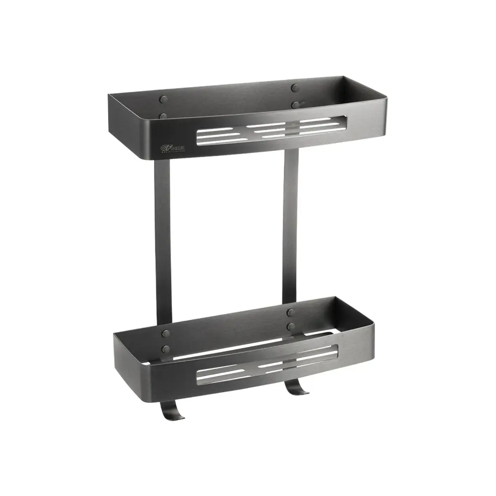 Фото Полка для ванной комнаты Gfmark 78363 Сан-АВК-78363 нержавеющая сталь 30x13 см Фото Полка для ванной комнаты Gfmark 78363 Сан-АВК-78363 нержавеющая сталь 30x13 см