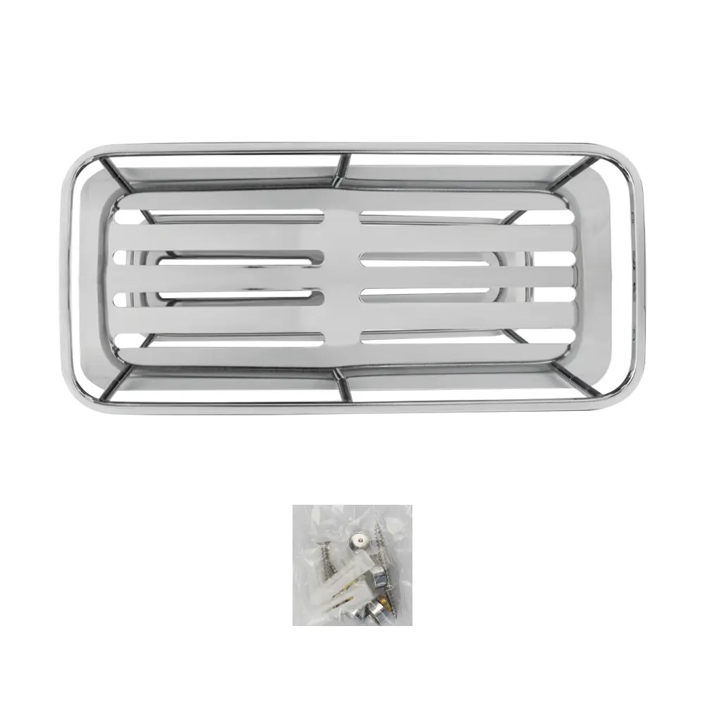 Фото 4 Полка для ванной комнаты Titan 77360 Сан-АВК-77360 нержавеющая сталь 30x12 см Фото 4 Полка для ванной комнаты Titan 77360 Сан-АВК-77360 нержавеющая сталь 30x12 см