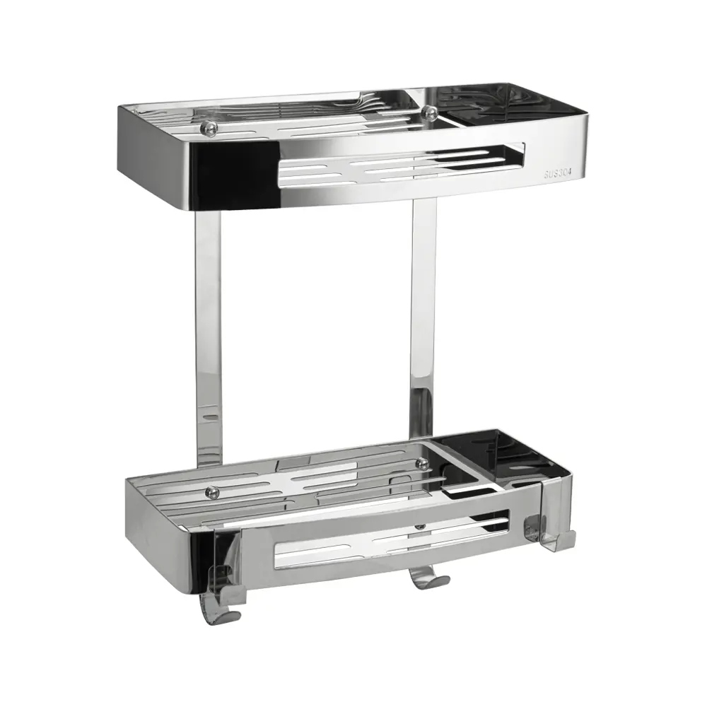 Фото Полка для ванной комнаты Brimix 5656 Сан-АВК-5656 нержавеющая сталь 37x13 см Фото Полка для ванной комнаты Brimix 5656 Сан-АВК-5656 нержавеющая сталь 37x13 см