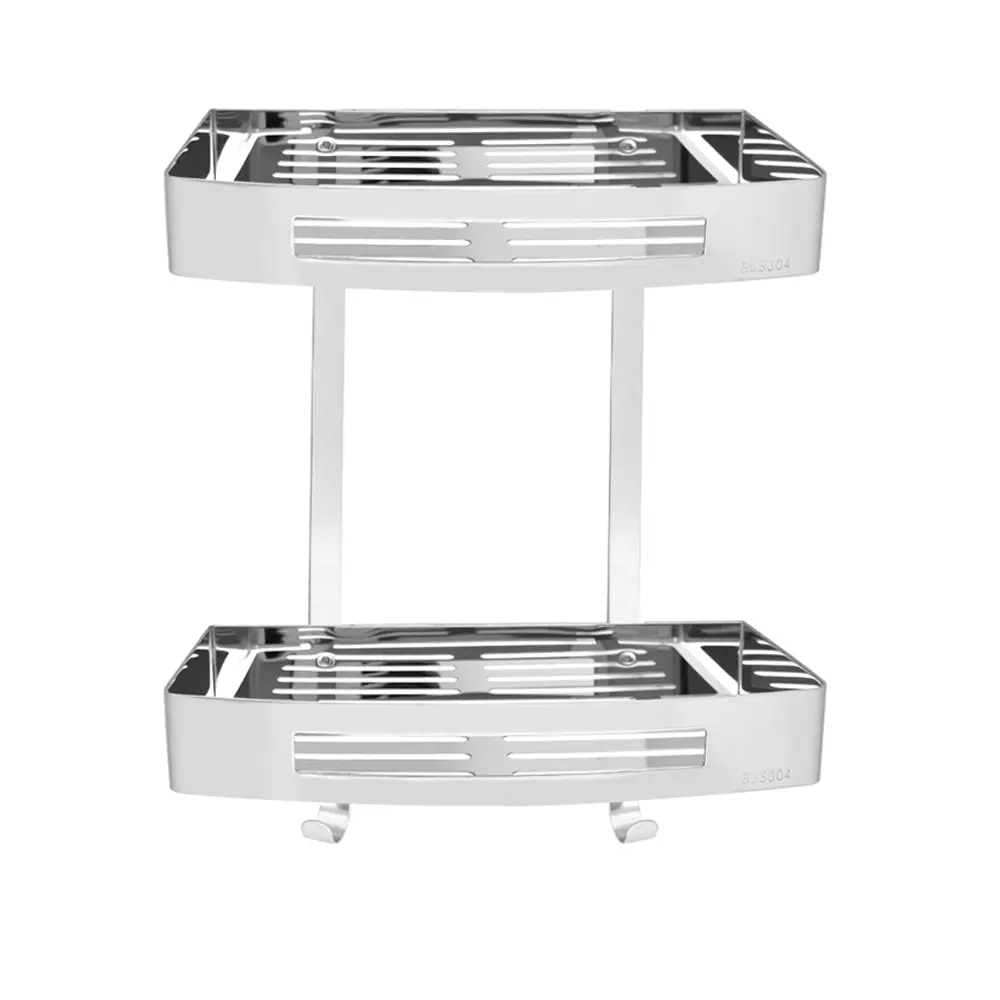 Фото 4 Полка для ванной комнаты Brimix 5656 Сан-АВК-5656 нержавеющая сталь 37x13 см Фото 4 Полка для ванной комнаты Brimix 5656 Сан-АВК-5656 нержавеющая сталь 37x13 см