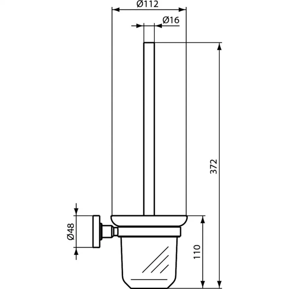 Фото 2 Ершик для туалета Ideal Standard Iom A9119XG цвет серый Фото 2 Ершик для туалета Ideal Standard Iom A9119XG цвет серый