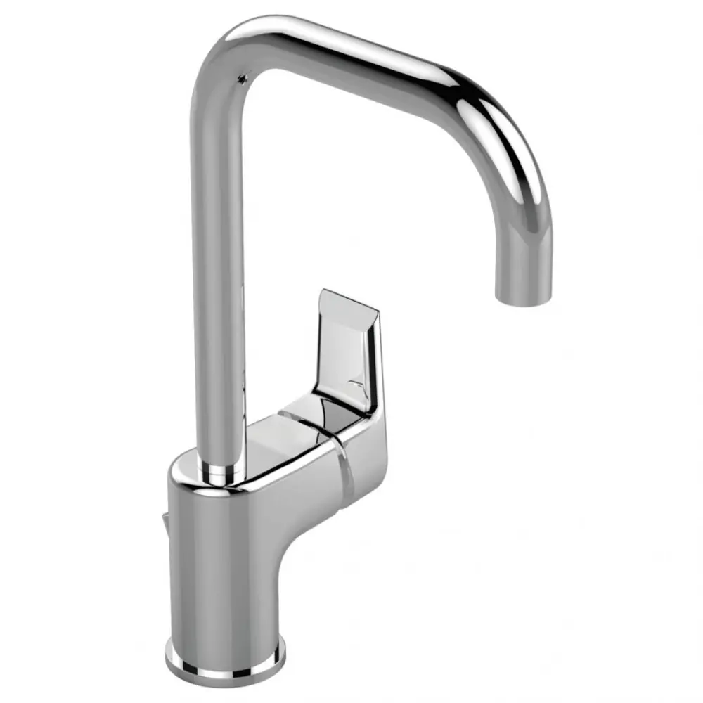 Фото Смеситель для раковины Ideal standard A6571AA однорычажный цвет хром Фото Смеситель для раковины Ideal standard A6571AA однорычажный цвет хром