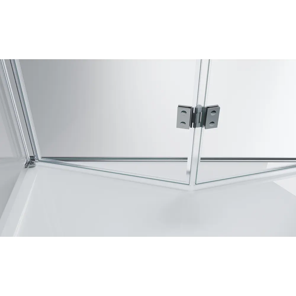 Фото 6 Душевой уголок Belbagno ALBANO-ASH-1-90/100-C-Cr прямоугольник 90x100см хромированный профиль эффект стекла прозрачный Фото 6 Душевой уголок Belbagno ALBANO-ASH-1-90/100-C-Cr прямоугольник 90x100см хромированный профиль эффект стекла прозрачный