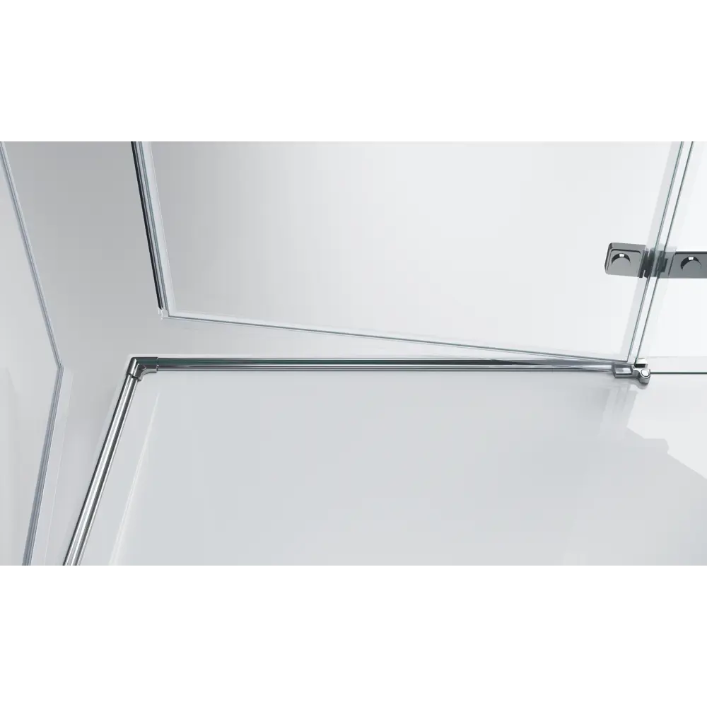 Фото 4 Душевой уголок Belbagno KRAFT-AH-22-90/80-C-Cr-L прямоугольник 80x90см хромированный профиль эффект стекла прозрачный Фото 4 Душевой уголок Belbagno KRAFT-AH-22-90/80-C-Cr-L прямоугольник 80x90см хромированный профиль эффект стекла прозрачный