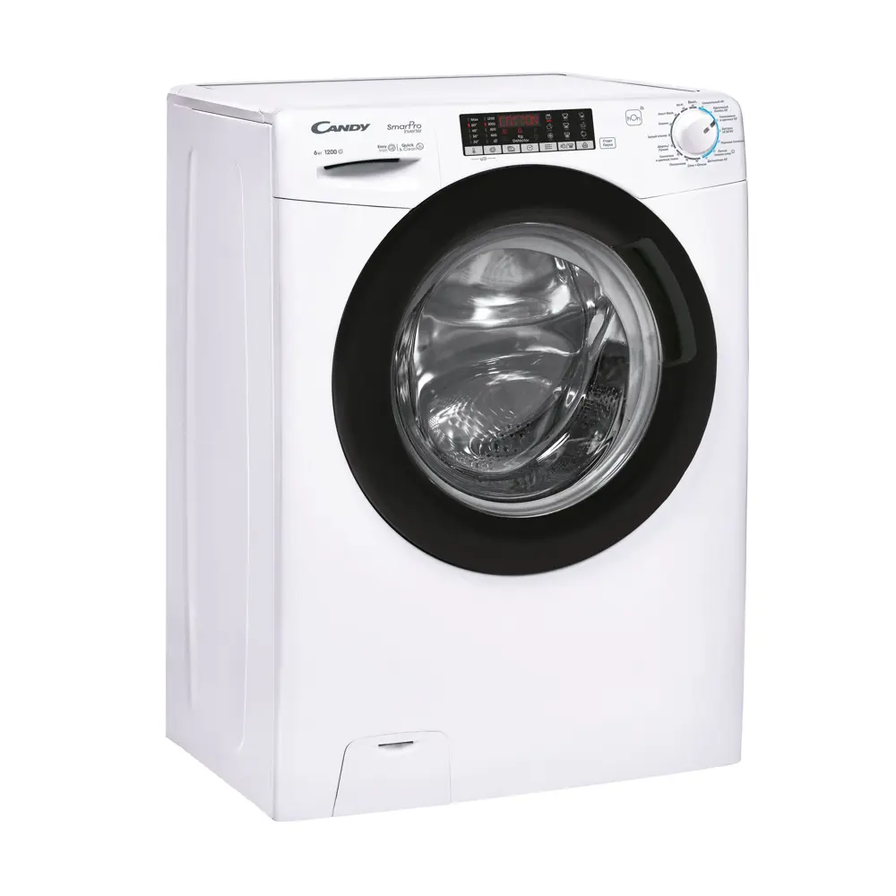 Фото 2 Стиральная машина Candy Cso4 266twmb-07 60x85x40 см 6 кг цвет белый Фото 2 Стиральная машина Candy Cso4 266twmb-07 60x85x40 см 6 кг цвет белый