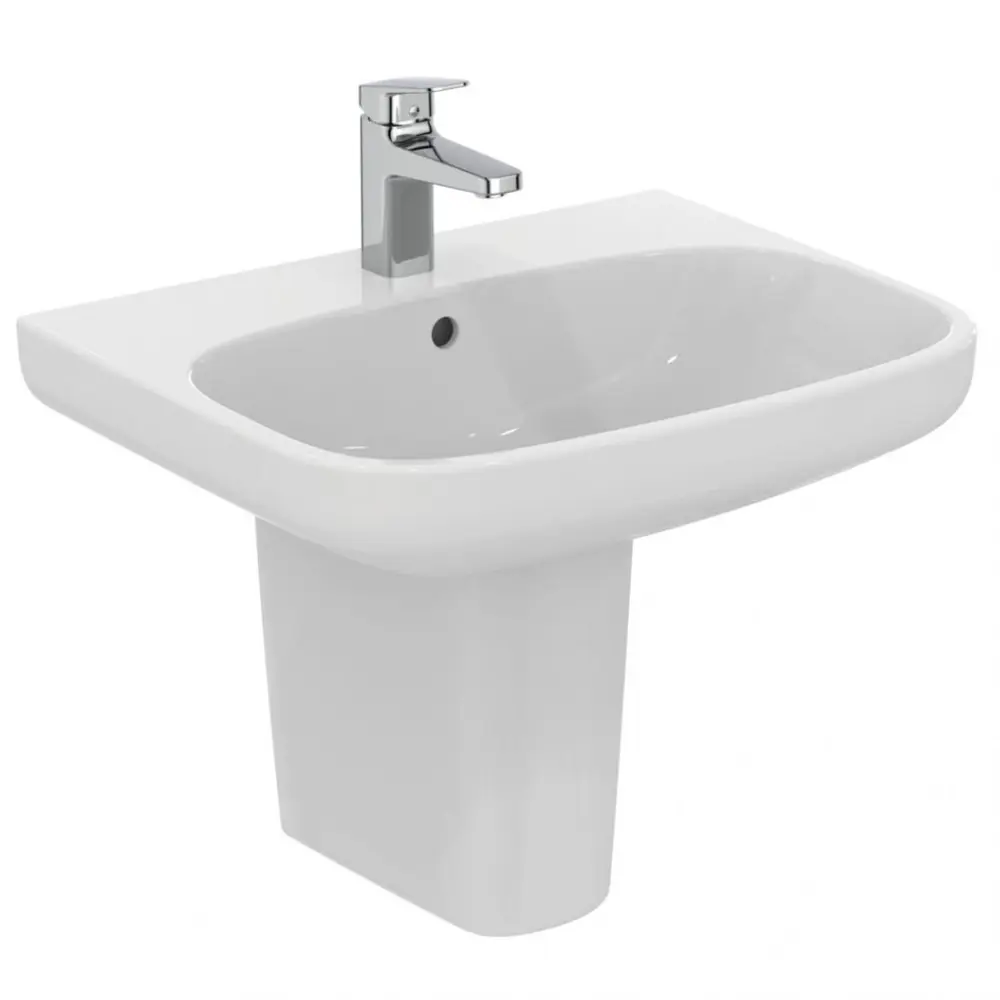 Фото 5 Раковина подвесная Ideal standard ideal standard i.life a T470501 60см цвет белый Фото 5 Раковина подвесная Ideal standard ideal standard i.life a T470501 60см цвет белый