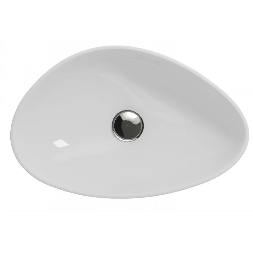 Фото 5 Тумба под раковину подвесная Runo Вудлайн 00-00001343LEAF 85см цвет белый, с раковиной