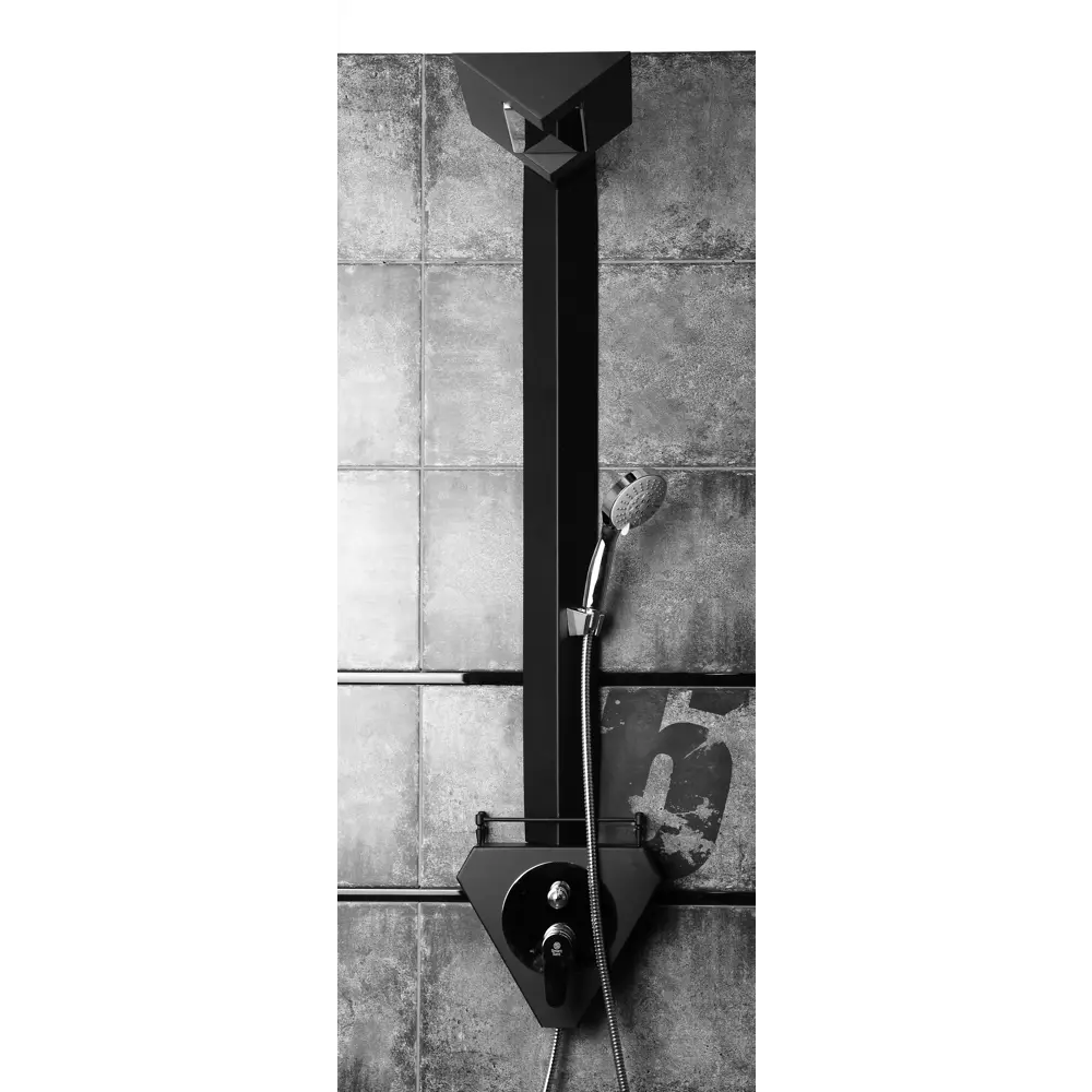 Фото 2 Душевая система Тругор ДП Фиджи цвет черный Фото 2 Душевая система Тругор ДП Фиджи цвет черный