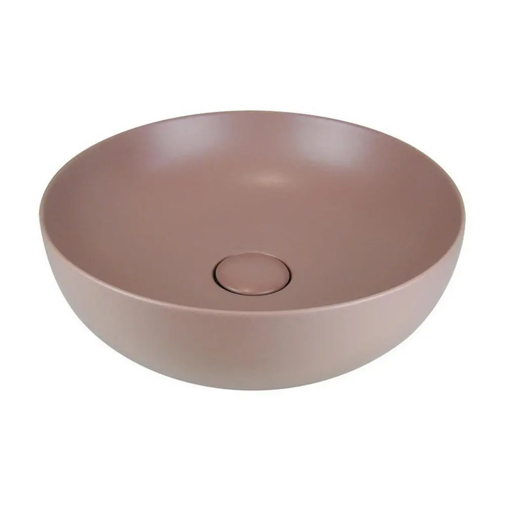 Фото Раковина накладная Aet italia Elite ROUND D.45 45см цвет розовый Фото Раковина накладная Aet italia Elite ROUND D.45 45см цвет розовый