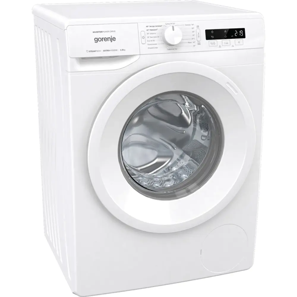 Фото 2 Стиральная машина Gorenje Wnpi82bs 60x85x54.5 см 8 кг цвет белый Фото 2 Стиральная машина Gorenje Wnpi82bs 60x85x54.5 см 8 кг цвет белый