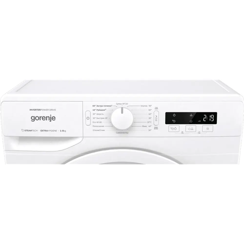 Фото 8 Стиральная машина Gorenje Wnpi82bs 60x85x54.5 см 8 кг цвет белый Фото 8 Стиральная машина Gorenje Wnpi82bs 60x85x54.5 см 8 кг цвет белый