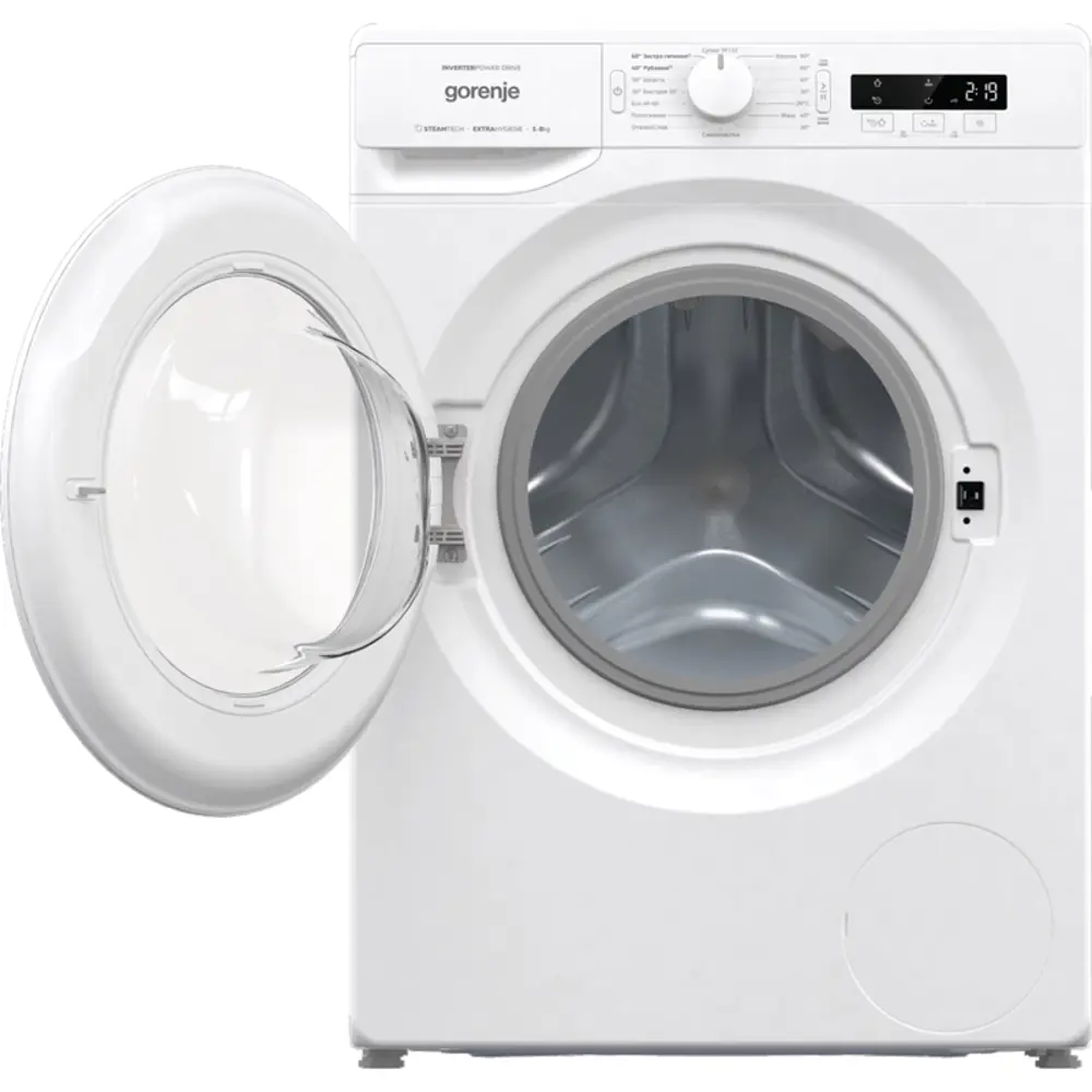 Фото 3 Стиральная машина Gorenje Wnpi82bs 60x85x54.5 см 8 кг цвет белый Фото 3 Стиральная машина Gorenje Wnpi82bs 60x85x54.5 см 8 кг цвет белый