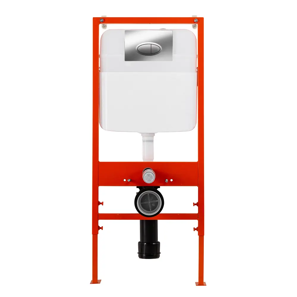 Фото 2 Комплект инсталляция с унитазом Cezares Stylus CZR-513-TH-RCZR2316SCBB026BB051CR с клавишей смыва цвет белый Фото 2 Комплект инсталляция с унитазом Cezares Stylus CZR-513-TH-RCZR2316SCBB026BB051CR с клавишей смыва цвет белый