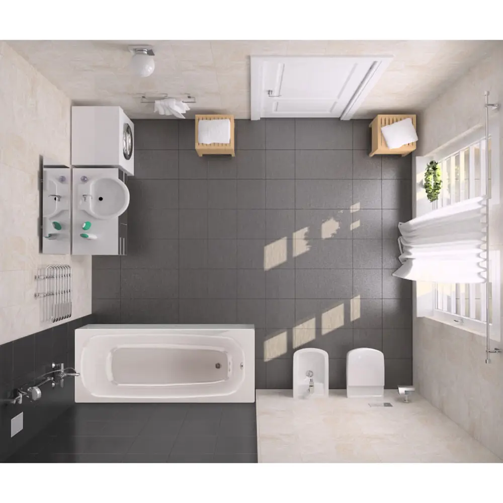 Фото 3 Прямоугольная ванна Sanitana BLB Africa S498070A2000000_F50FA2001 чугун 150x70 см