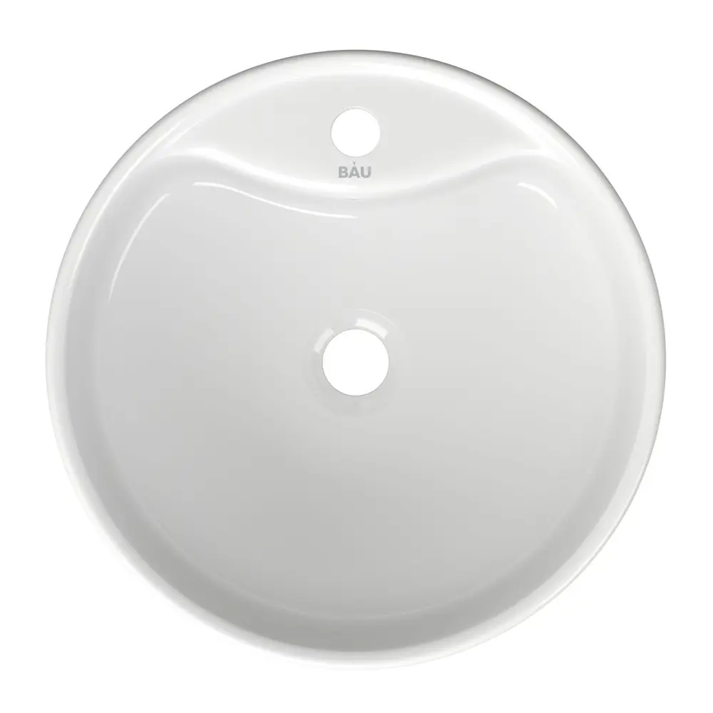 Фото 3 Раковина накладная Bauedge BAU Element BH1223 40 см выпуск клик-клак цвет белый Фото 3 Раковина накладная Bauedge BAU Element BH1223 40 см выпуск клик-клак цвет белый