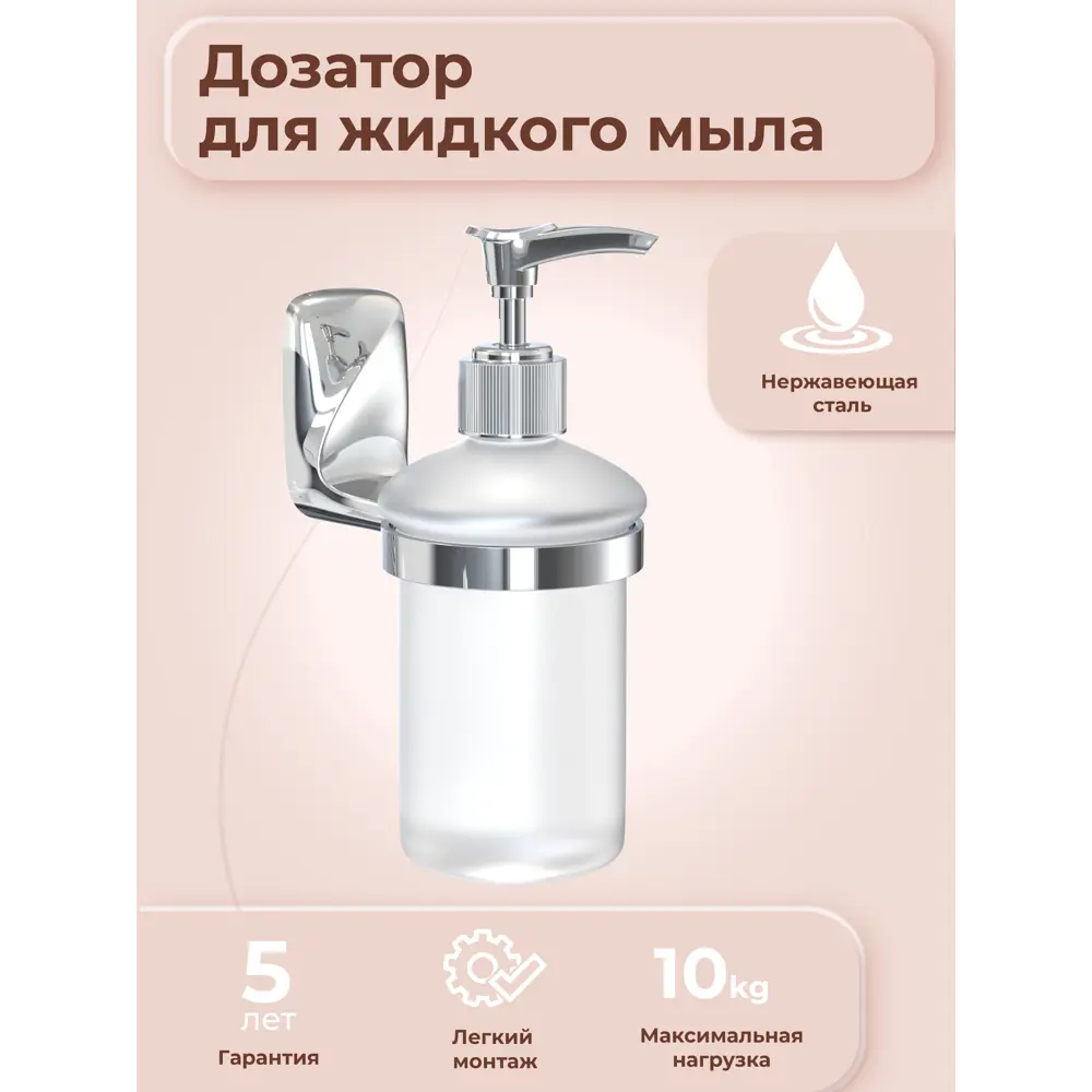 Фото Дозатор для жидкого мыла FlowER Fora Фото Дозатор для жидкого мыла FlowER Fora