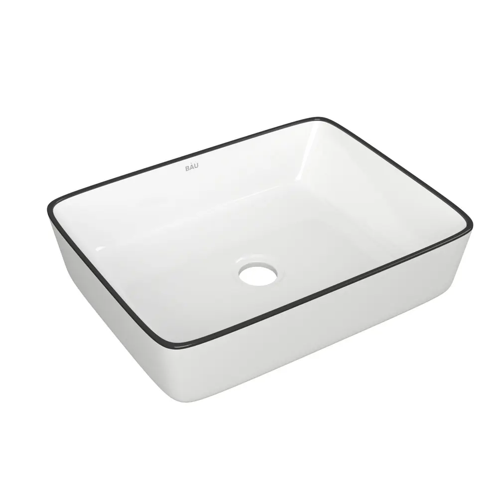 Фото 4 Комплект тумба под раковину BAUEDGE Dream 60 см подвесная и раковиной Hotel Black Rand BD1644 цвет бежевый белый Фото 4 Комплект тумба под раковину BAUEDGE Dream 60 см подвесная и раковиной Hotel Black Rand BD1644 цвет бежевый белый