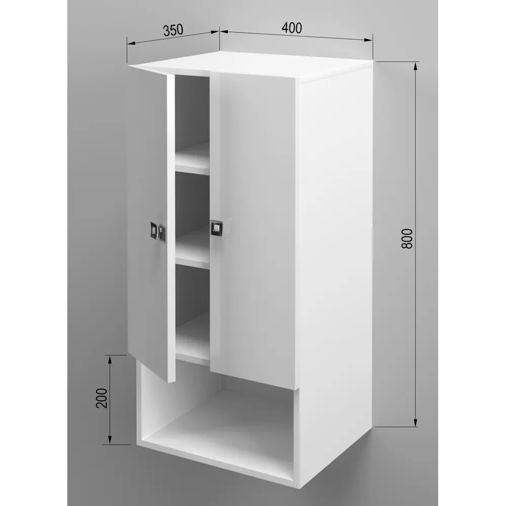Фото Шкаф подвесной Regent style 40x80см белый Фото Шкаф подвесной Regent style 40x80см белый