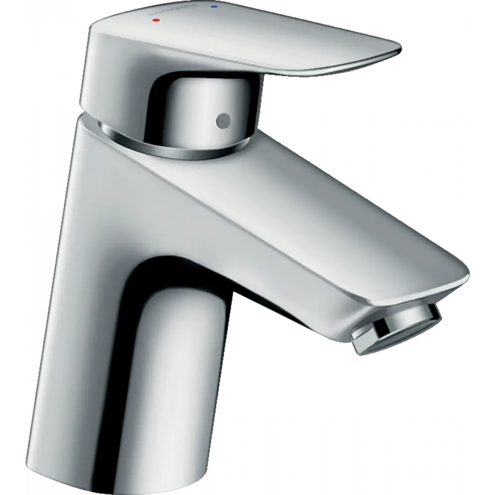 Фото Смеситель для раковины Hansgrohe 71075000 однорычажный цвет хром Фото Смеситель для раковины Hansgrohe 71075000 однорычажный цвет хром