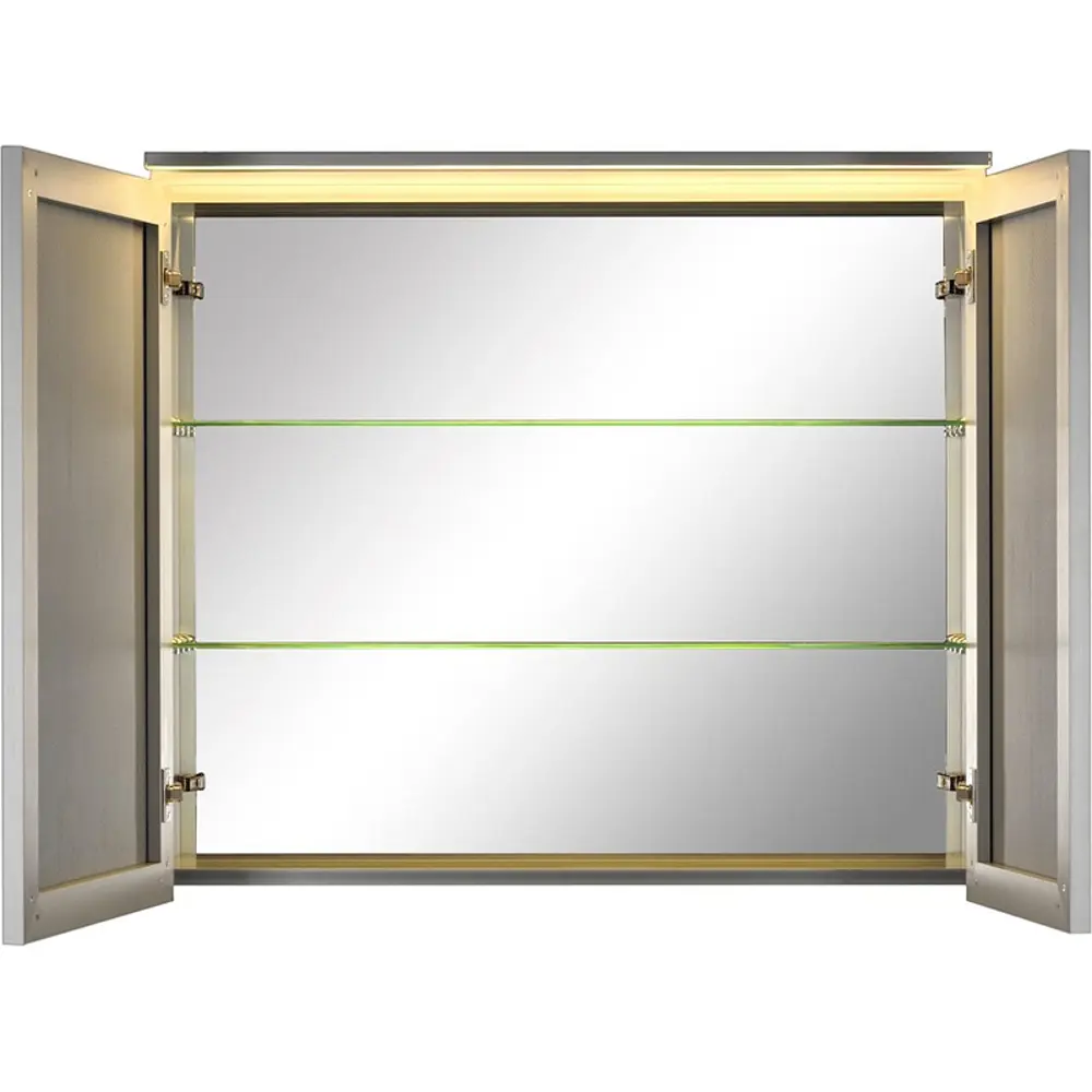 Фото 5 Шкаф подвесной De aqua 00261754 100x76.5см цвет серебро