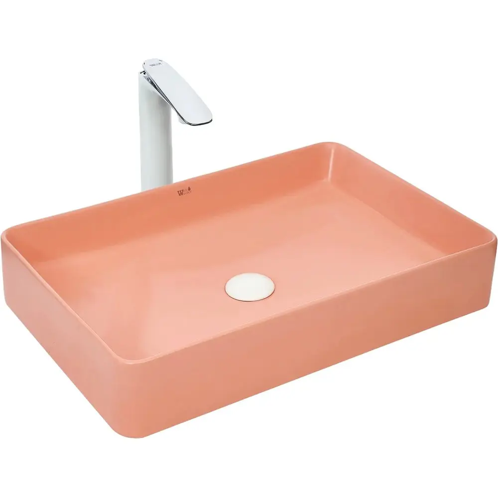 Фото Раковина Weltwasser SK Elbach 2174 MP накладная 60x41 см цвет розовый матовый Фото Раковина Weltwasser SK Elbach 2174 MP накладная 60x41 см цвет розовый матовый