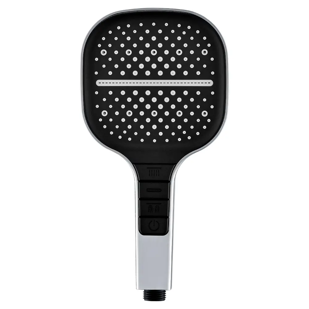 Фото 2 Лейка для душа Elghansa PK-095 3 режимная цвет хром/черный Фото 2 Лейка для душа Elghansa PK-095 3 режимная цвет хром/черный