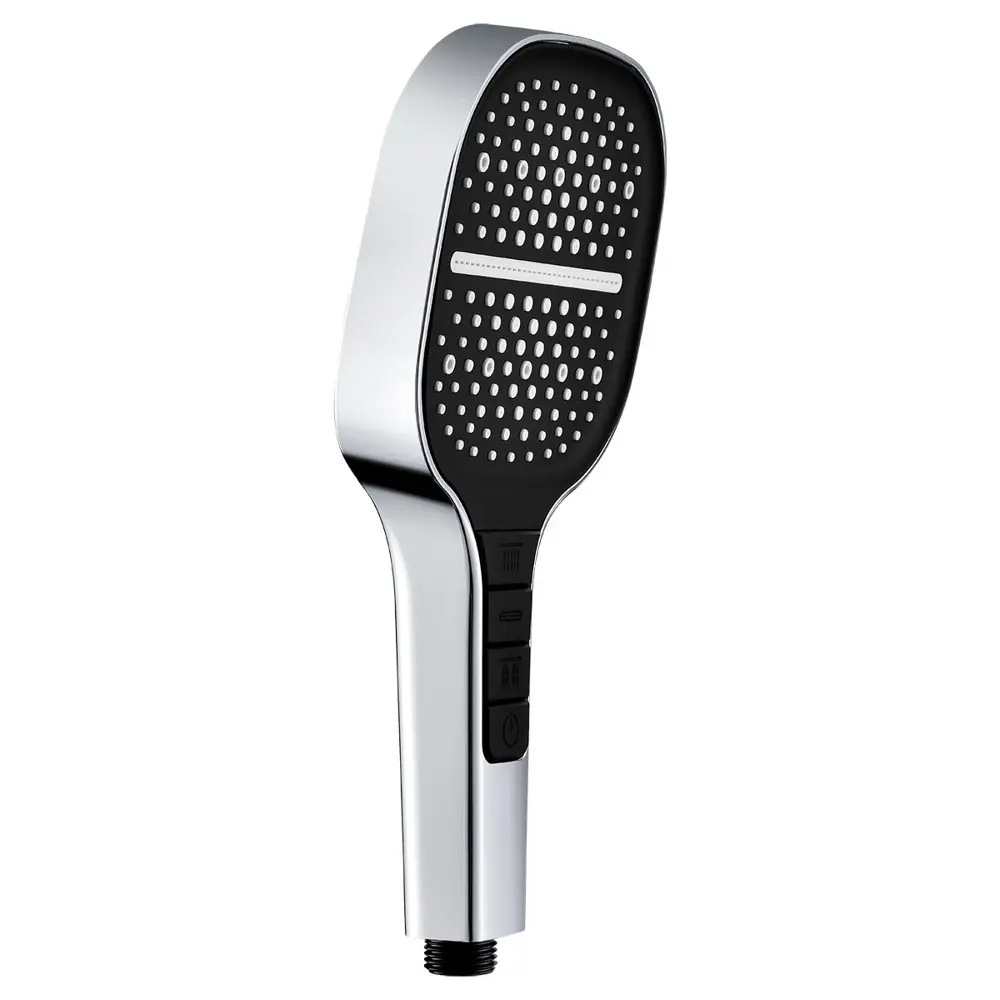 Фото Лейка для душа Elghansa PK-095 3 режимная цвет хром/черный Фото Лейка для душа Elghansa PK-095 3 режимная цвет хром/черный