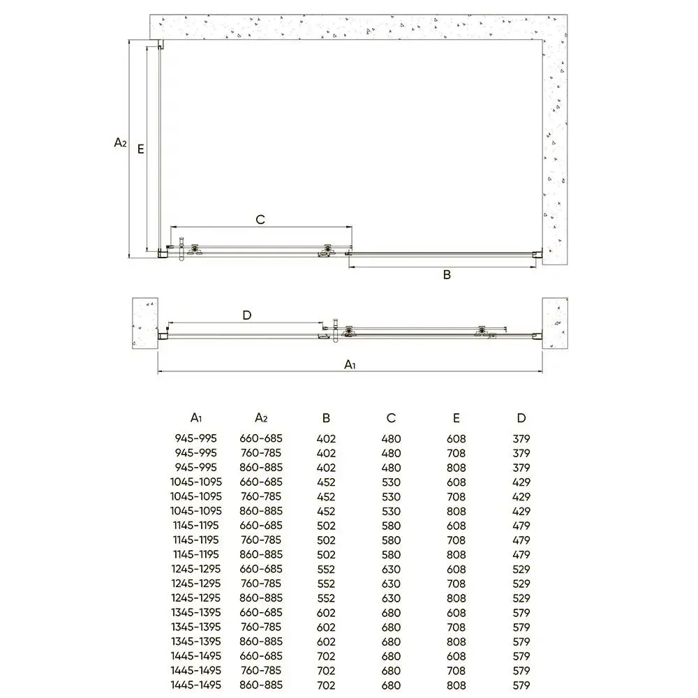 Фото 2 Душевой уголок Veconi RV072-120100-01-C4 прямоугольник 120x100см хромированный профиль эффект стекла прозрачный Фото 2 Душевой уголок Veconi RV072-120100-01-C4 прямоугольник 120x100см хромированный профиль эффект стекла прозрачный