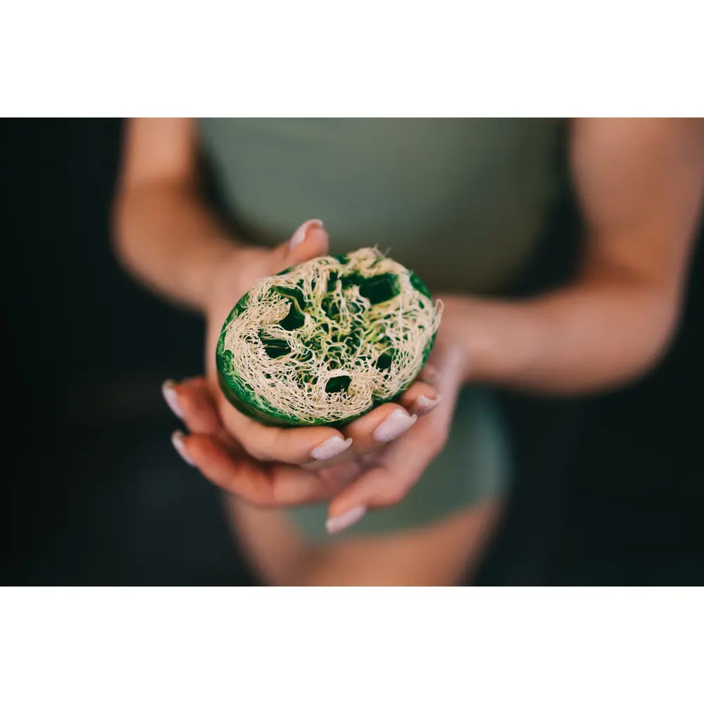 Фото 5 Мыло-скраб с люффой Зеленое яблоко 100 гр Добропаровъ зеленый Фото 5 Мыло-скраб с люффой Зеленое яблоко 100 гр Добропаровъ зеленый