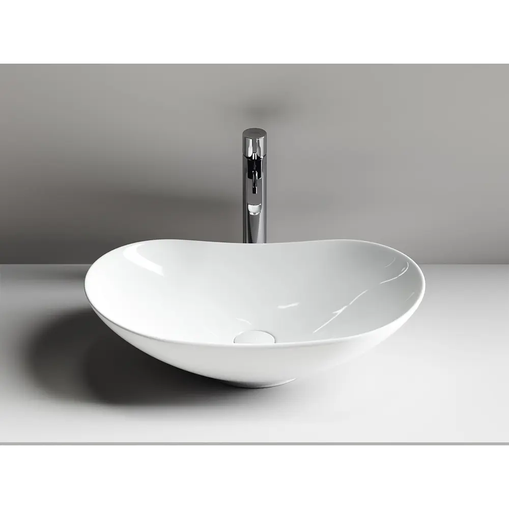 Фото 2 Накладная раковина CERAMICANOVA Element CN6015 овальная 62 см