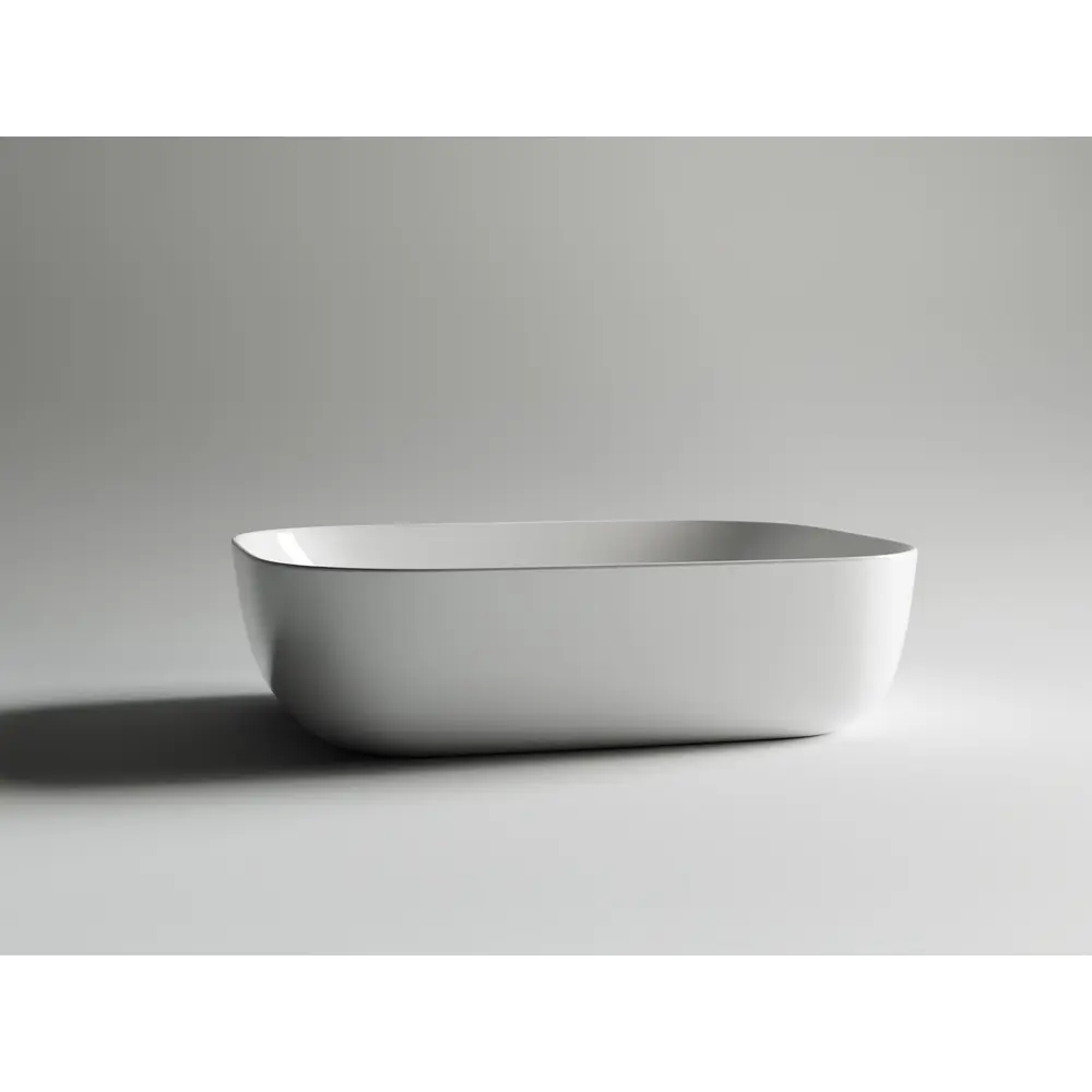 Фото 2 Накладная раковина CERAMICANOVA Element CN6008 прямоугольная 50 см Фото 2 Накладная раковина CERAMICANOVA Element CN6008 прямоугольная 50 см
