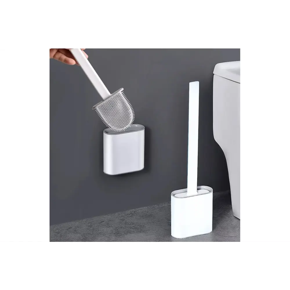 Фото 5 Ершик для туалета Homium Clean Home цвет белый Силиконовый Фото 5 Ершик для туалета Homium Clean Home цвет белый Силиконовый