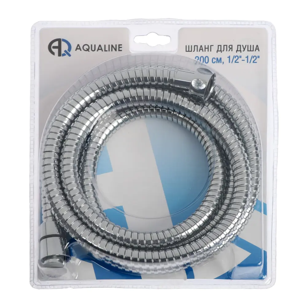 Фото 3 Шланг для душа Aqualink 9447008 200 см цвет хром Фото 3 Шланг для душа Aqualink 9447008 200 см цвет хром