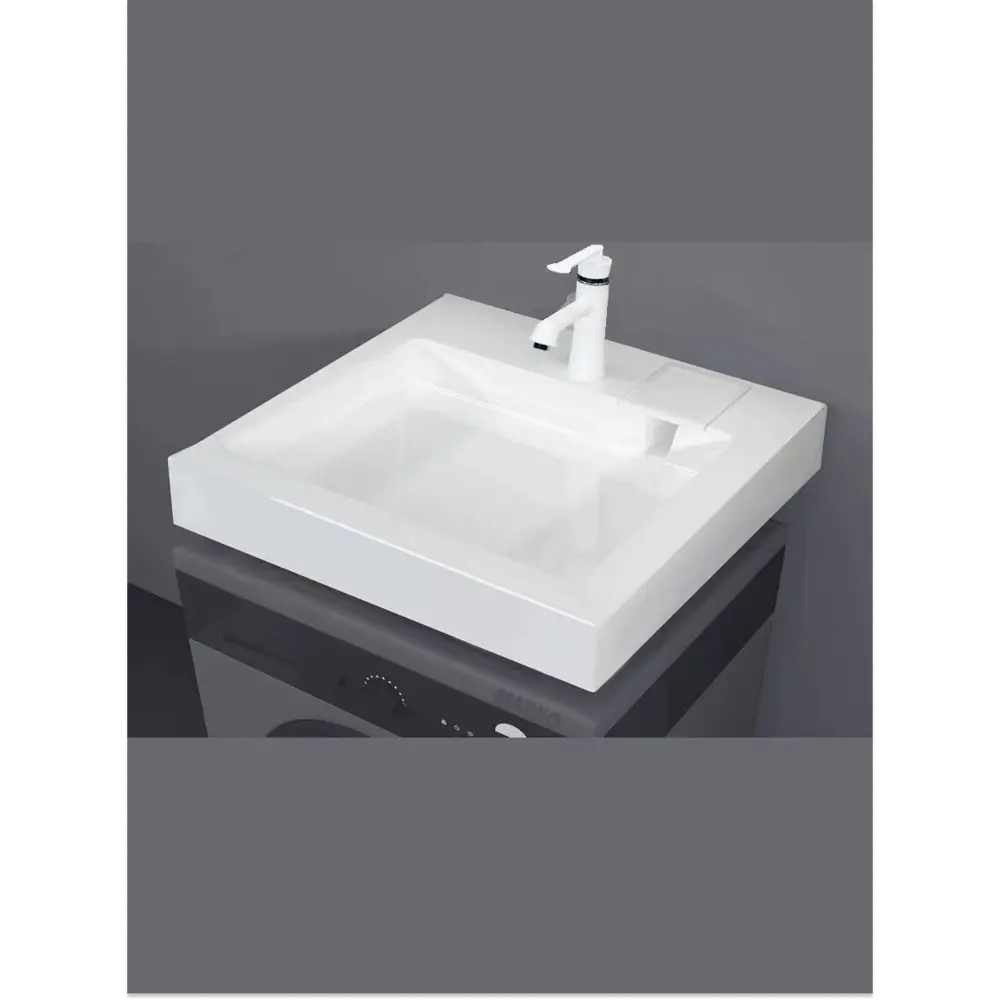 Фото 2 Раковина на стиральную машину Wt sanitary ware 50.11691/2 50.11691/2 60см цвет белый Фото 2 Раковина на стиральную машину Wt sanitary ware 50.11691/2 50.11691/2 60см цвет белый