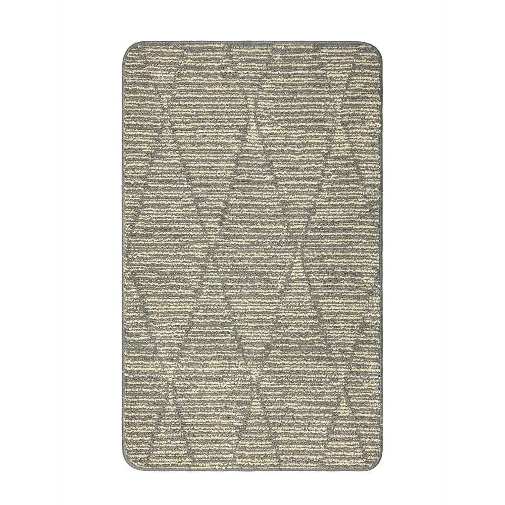 Фото 3 Коврик для ванной комнаты Icarpet 835355 100x60см цвет бежевый