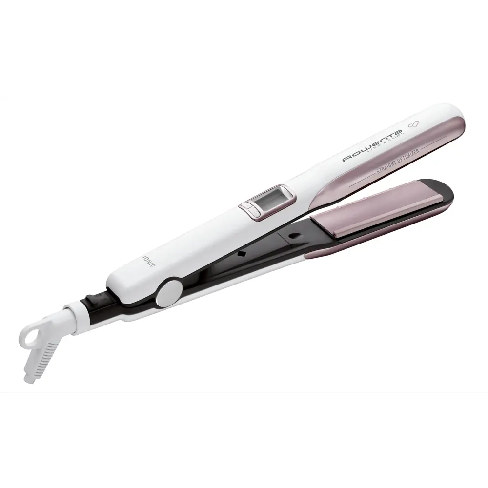 Фото Выпрямитель для волос Rowenta Premium Care Liss&Curl SF7660F0 плавающие пластины автоотключение ЖК-дисплей Фото Выпрямитель для волос Rowenta Premium Care Liss&Curl SF7660F0 плавающие пластины автоотключение ЖК-дисплей