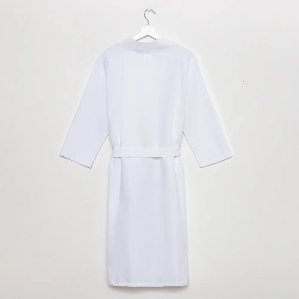 Фото 4 Банный халат Экономь и я 7089716 размер 42-44 цвет белый Фото 4 Банный халат Экономь и я 7089716 размер 42-44 цвет белый