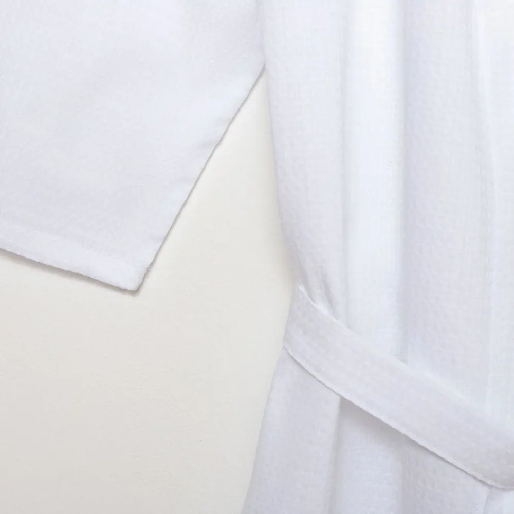 Фото 3 Банный халат Экономь и я 7089716 размер 42-44 цвет белый Фото 3 Банный халат Экономь и я 7089716 размер 42-44 цвет белый