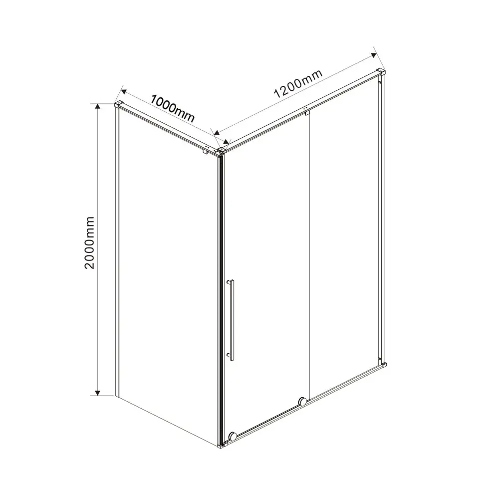 Фото 7 Душевой уголок Vincea VSR-1A1012CL прямоугольник 120x100см хромированный профиль эффект стекла прозрачный Фото 7 Душевой уголок Vincea VSR-1A1012CL прямоугольник 120x100см хромированный профиль эффект стекла прозрачный