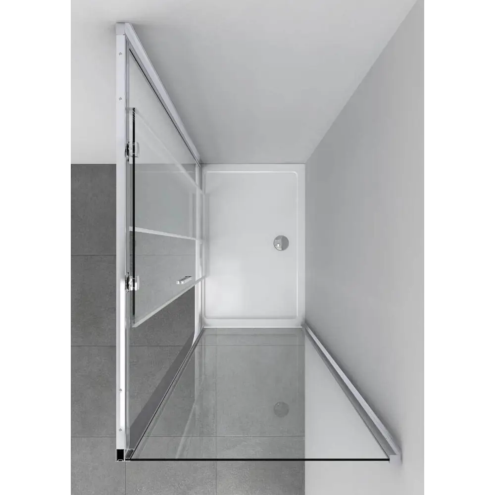 Фото 2 Душевой уголок Vincea VSR-3SO8010CL прямоугольник 100x80см хромированный профиль эффект стекла прозрачный Фото 2 Душевой уголок Vincea VSR-3SO8010CL прямоугольник 100x80см хромированный профиль эффект стекла прозрачный