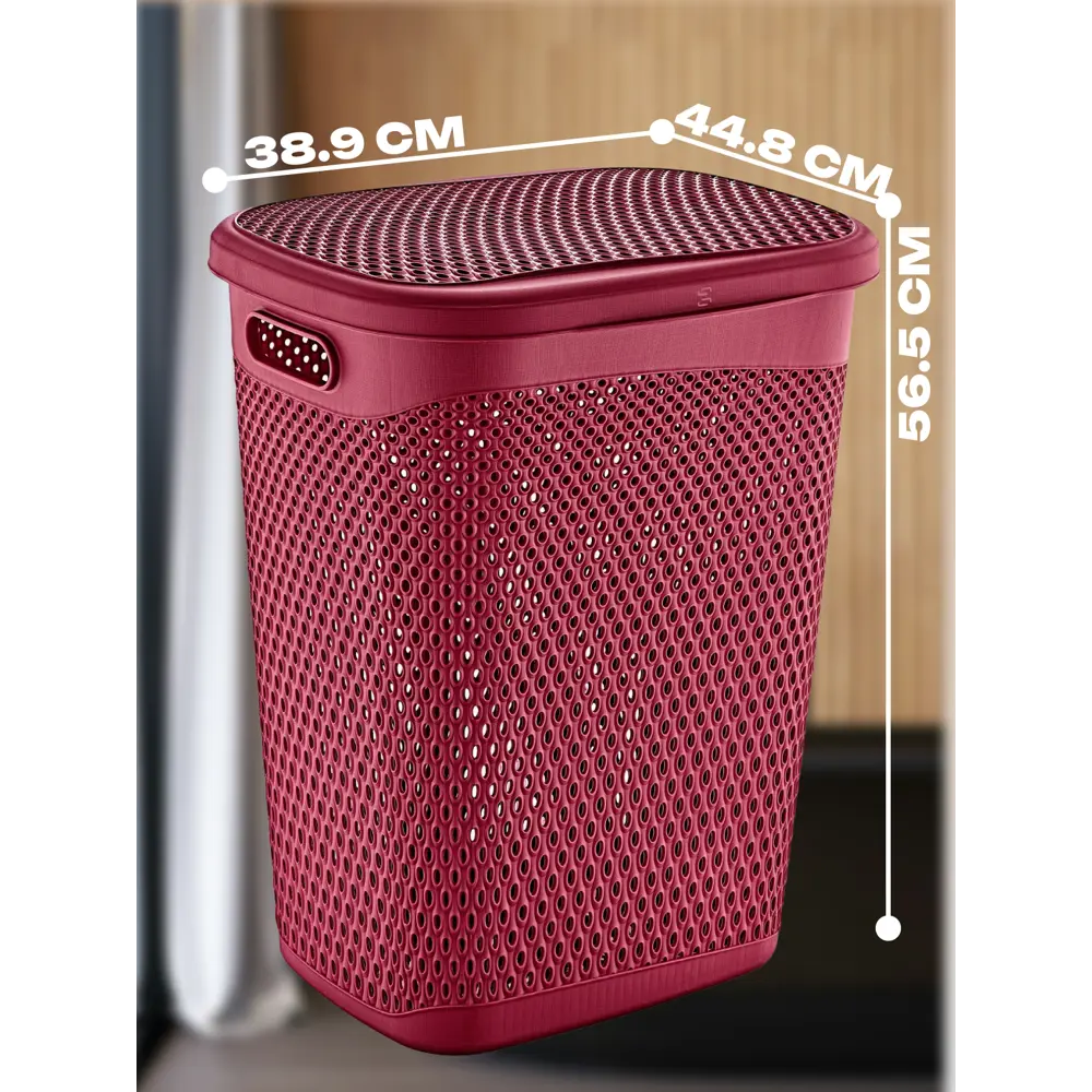 Фото 3 Корзина для белья Smartwares TRN-171-Red цвет красный Фото 3 Корзина для белья Smartwares TRN-171-Red цвет красный