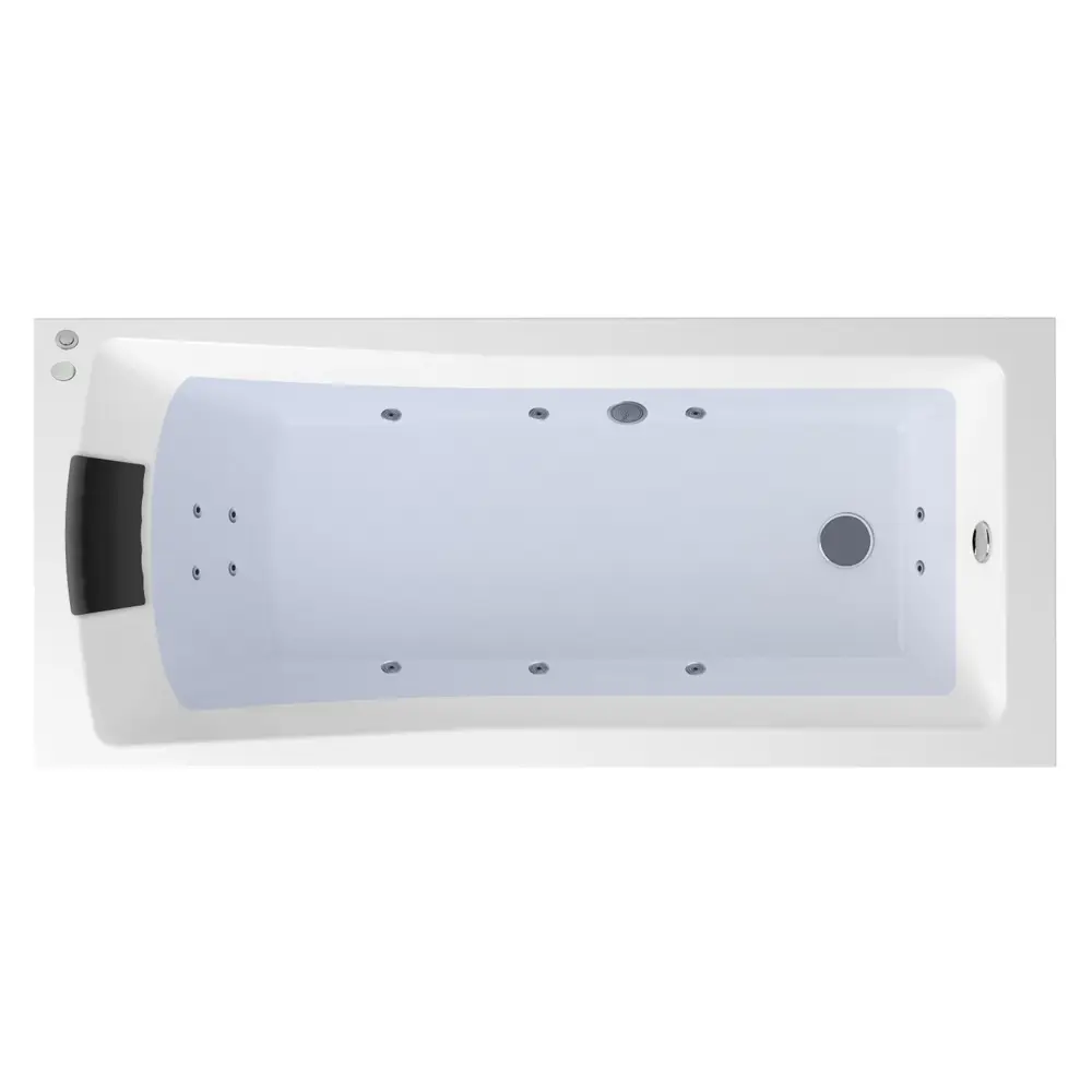 Фото 2 Прямоугольная ванна Lavinia Boho One 36055H00 с гидромассажем 70x42x160см акрил цвет белый Фото 2 Прямоугольная ванна Lavinia Boho One 36055H00 с гидромассажем 70x42x160см акрил цвет белый