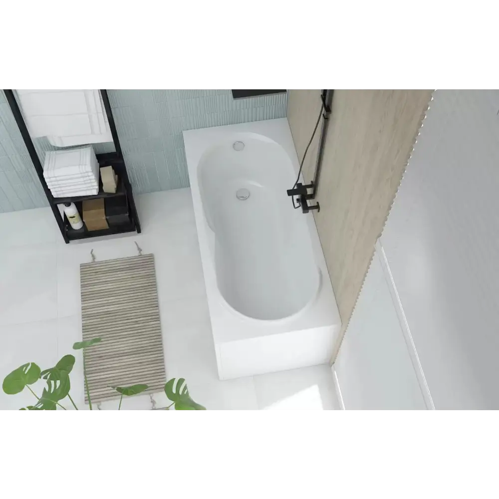 Фото 5 Прямоугольная ванна Lavinia Boho Easter Pro 36220H0C с гидромассажем 75x42x170см акрил цвет белый