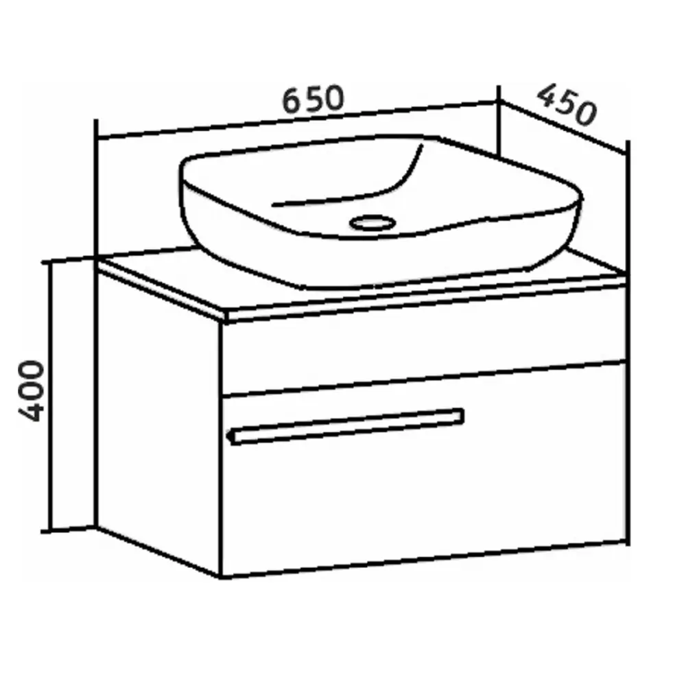 Фото 6 Тумба с раковиной Runo ВУДЛАЙН 65 подвесная цвет крафтовый дуб раковина PALLA D41 с донным клапаном Фото 6 Тумба с раковиной Runo ВУДЛАЙН 65 подвесная цвет крафтовый дуб раковина PALLA D41 с донным клапаном